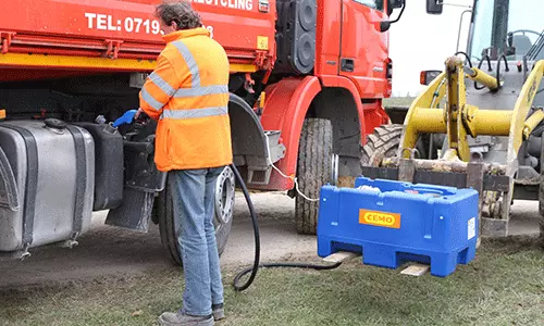 [Translate to Spanisch:] CEMO AdBlue® Tankstation